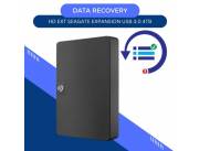 DATA RECOVERY HD EXT SEAGATE 4TB EXPANSION USB3.0 NEGRO