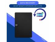 DATA RECOVERY HD EXT SEAGATE 5TB EXPANSION USB3.0 NEGRO