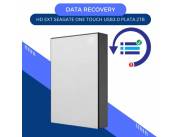 DATA RECOVERY HD EXT SEAGATE 2TB ONE TOUCH USB3.0 PLATA