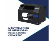MANTENIMIENTO DE IMPRESORA EPSON CW-C6500AU COLORWORKS A/CUT