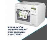 REPARACIÓN DE IMPRESORAS EPSON CW-C3500 COLORWORKS