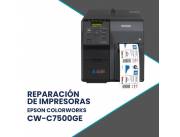 REPARACIÓN DE IMPRESORAS EPSON CW-C7500GE COLORWORKS W/SOFT