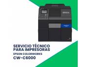 SERVICIO TÉCNICO PARA IMPRESORAS EPSON CW-C6000AU COLORWORKS A/CUT