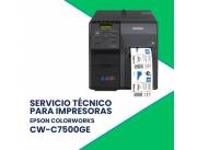 SERVICIO TÉCNICO PARA IMPRESORAS EPSON CW-C7500GE COLORWORKS W/SOFT