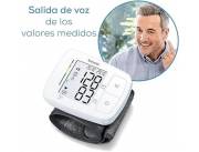 Baumanometro Digital de Muñeca con Voz para Fácil Medición
