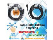 CABLE HDMI TUKANA 5 METROS