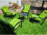 Vendo juego de sillón para jardín