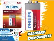 PILA PHILIPS ALCALINA 9V RECTANGULAR