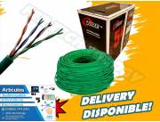 CABLE DE RED IURON OWIRE UTP INTERNO CAT5E 305 METROS VERDE