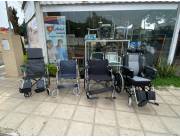 Variedad de sillas de ruedas
