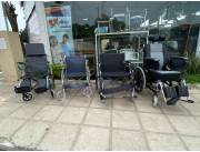 Variedad de sillas de ruedas