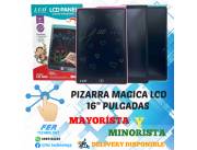 PIZARRA MAGICA LCD 16 LUO LU-A62