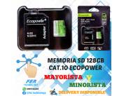 MEMORIA SD CAT.10 ECOPOWER DE 128GB