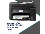 REPARACIÓN DE IMPRESORAS EPSON L 6191 MULTIFUNCION/FAX/WIR/RED