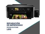 REPARACIÓN DE IMPRESORAS EPSON L 810 FOTOGRAFICA/CD