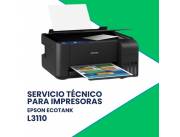 SERVICIO TÉCNICO PARA IMPRESORAS EPSON L3110 ECO TANK IMP/COP/SCA/USB/BIVOLT