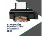 REPARACIÓN DE IMPRESORAS EPSON l805 FOTOGRAFICA/CD WIR