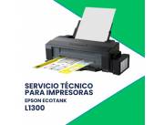 SERVICIO TÉCNICO PARA IMPRESORAS EPSON L1300 ECO TANK A3/A3+/BIVOLT***