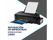 REPARACIÓN DE IMPRESORAS EPSON L1800 ECO TANK A3/A3+/BIVOLT
