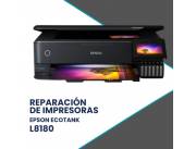 REPARACIÓN DE IMPRESORAS EPSON L8180 ECO TANK IMP/COP/SCA/USB/WIFI/RED 220V A3