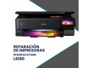 REPARACIÓN DE IMPRESORAS EPSON L8180 ECO TANK IMP/COP/SCA/USB/WIFI/RED 220V A3+FOTOGRA