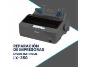 REPARACIÓN DE IMPRESORAS EPSON LX-350 USB/PAR/220V/NEGRO