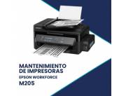 MANTENIMIENTO DE IMPRESORA EPSON M205 WORKFORCE MF WIR