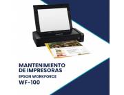 MANTENIMIENTO DE IMPRESORA EPSON WF-100 WORKFORCE PORTATIL