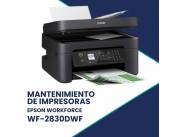 MANTENIMIENTO DE IMPRESORA EPSON WORKFORCE WF-2830DWF WIFI I/S/C FAX