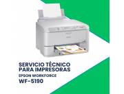 SERVICIO TÉCNICO PARA IMPRESORAS EPSON WF-5190 WORKFORCE PRO WIR