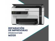 REPARACIÓN DE IMPRESORAS EPSON M2120 ECO TANK IMP/COP/SCA/WIFI/USB/BIVOLT