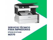 SERVICIO TÉCNICO PARA IMPRESORAS EPSON M2170 ECO TANK IMP/COPIA/SCAN/WIFI/BIVOLT