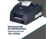 REPARACIÓN DE IMPRESORAS EPSON TM-U220 A PARALELO