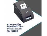 REPARACIÓN DE IMPRESORAS EPSON TM-U220 D PARALELO