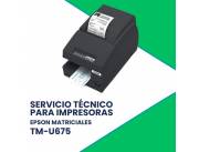 SERVICIO TÉCNICO PARA IMPRESORAS EPSON TMU675 PARALELA