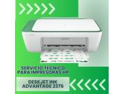 SERVICIO TÉCNICO PARA IMPRESORAS HP DESKJET INK ADVANTAGE 2376 MULTIFUNCION