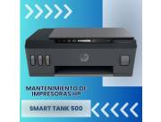 MANTENIMIENTO DE IMPRESORA HP 500 SMART TANK IMP/COP/SCA/USB/BIVOLT