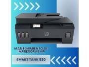 MANTENIMIENTO DE IMPRESORA HP SMART TANK 530 IMP/COP/SCA/USB/WIFI/BIVOLT