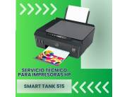 SERVICIO TÉCNICO PARA IMPRESORAS HP SMART TANK 515 IMP/COP/SCA/USB/WIFI/BT/BIVOLT