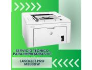 SERVICIO TÉCNICO PARA IMPRESORAS HP LJ M203DW EP/USB/WIFI/RED/220V