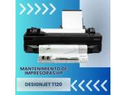 MANTENIMIENTO DE IMPRESORA HP DESIGNJET T 120 24" 610MM WIFI