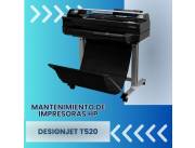 MANTENIMIENTO DE IMPRESORA HP DESIGNJET T520 36" 914MM