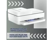 REPARACIÓN DE IMPRESORAS HP DJ 6475 IMP/COP/SCA/USB/WIFI/BIVOLT BLANCO