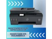 MANTENIMIENTO DE IMPRESORA HP 615 AIO MULTIFUNCION WIR