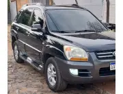 KIA SPORTAGE CHAPA MERCOSUR AÑO 2007 DIESEL AUTOM A.A INTERIOR CUERO TECHO SOLAR LLANTAS