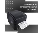 REPARACIÓN DE IMPRESORAS 3NSTAR ETIQUETA 4" LDT114 TERMI DIREC USB/RED