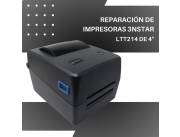 REPARACIÓN DE IMPRESORAS 3NSTAR ETIQUETA 4" LTT214 TRANSF. TERMI USB/RED