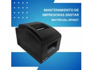 MANTENIMIENTO DE IMPRESORA 3NSTAR MATRI RECIBOS 3'' RPI007 USB/BIVOLT/ESC/POS