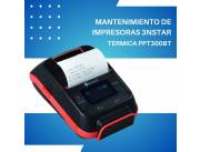 MANTENIMIENTO DE IMPRESORA 3NSTAR TERMI PPT300BT USB/BT/PORTAT 3''