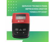 SERVICIO TÉCNICO PARA IMPRESORAS 3NSTAR TERMI PPT205BT USB/BT/PORTAT 2''